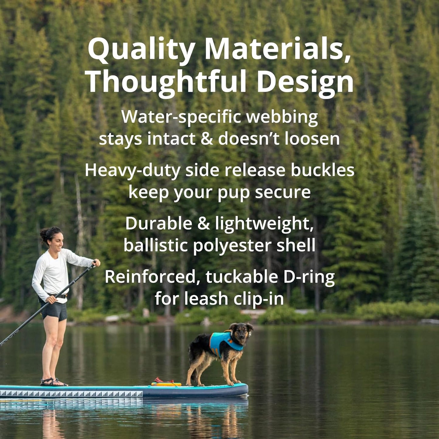 , Float Coat Dog Life Jacket, Premium Buoyancy Swim Vest with Lift Handle, Secure Fit & Reflective Trim, Adjustable Flotation for Swimming, Boating, & Outdoor Adventures, Blue Dusk, X-Small