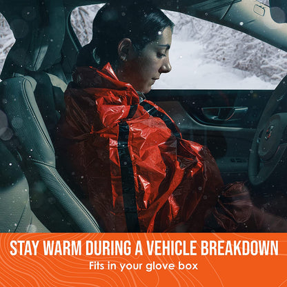 Life Bivy Emergency Survival Sleeping Bag Thermal Bivy - Use as Emergency Bivy Sack, Survival Sleeping Bag, Mylar Emergency Blanket