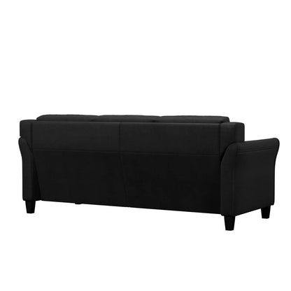 Harper Tufted Microfiber Sofa - Lifestyle Solutions