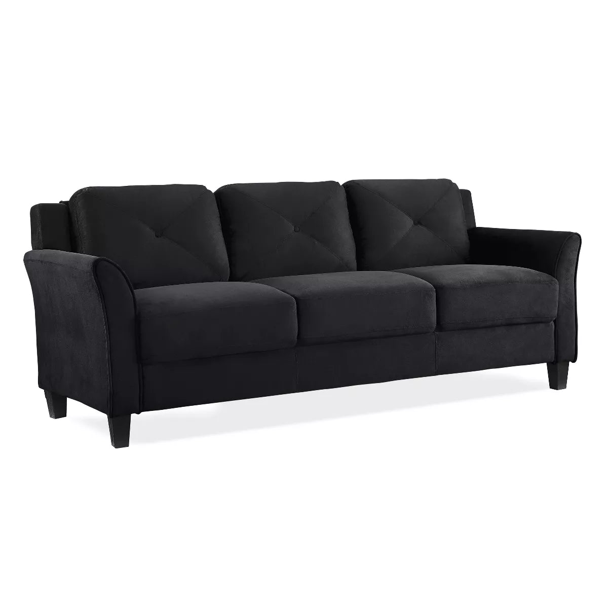 Harper Tufted Microfiber Sofa - Lifestyle Solutions