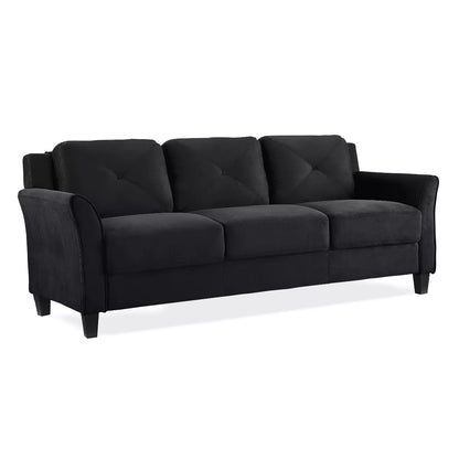 Harper Tufted Microfiber Sofa - Lifestyle Solutions