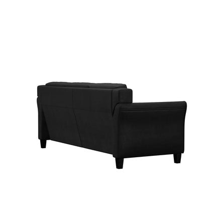 Harper Tufted Microfiber Sofa - Lifestyle Solutions