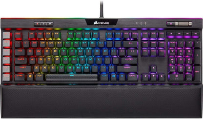 K95 RGB Platinum XT Mechanical Gaming Keyboard, Backlit RGB LED, Cherry MX RGB Brown, Black