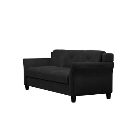 Harper Tufted Microfiber Sofa - Lifestyle Solutions