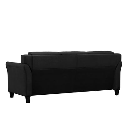 Harper Tufted Microfiber Sofa - Lifestyle Solutions