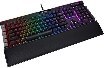 K95 RGB Platinum XT Mechanical Gaming Keyboard, Backlit RGB LED, Cherry MX RGB Brown, Black